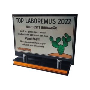 Placa para Homenagem - 04